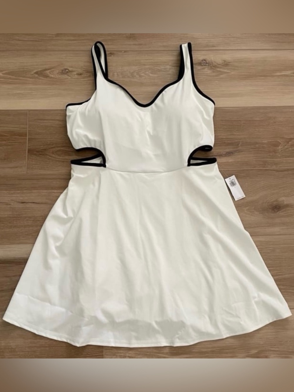 Old Navy PowerSoft Athletic Cutout Dress Built in Shorts